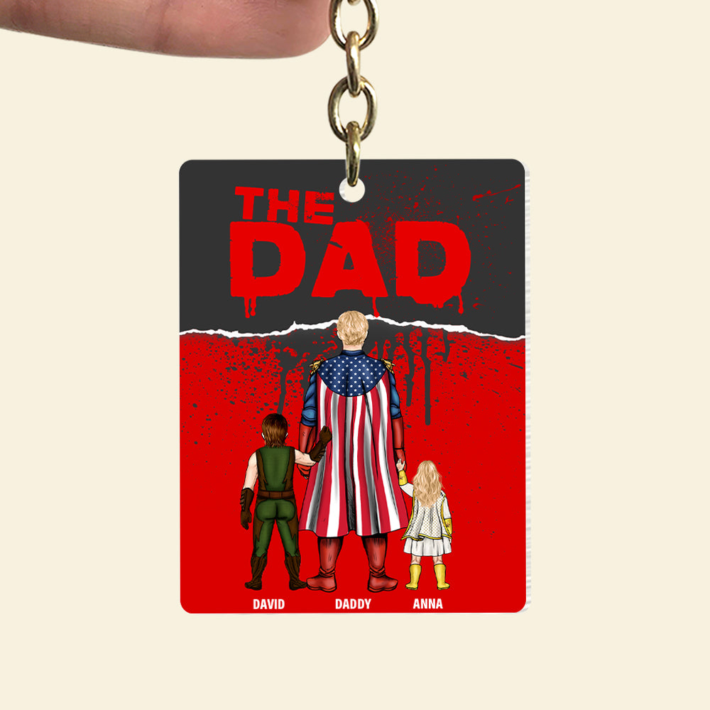 Supes Keychain Personalized Gifts For Dad 02totn154025hg-Homacus