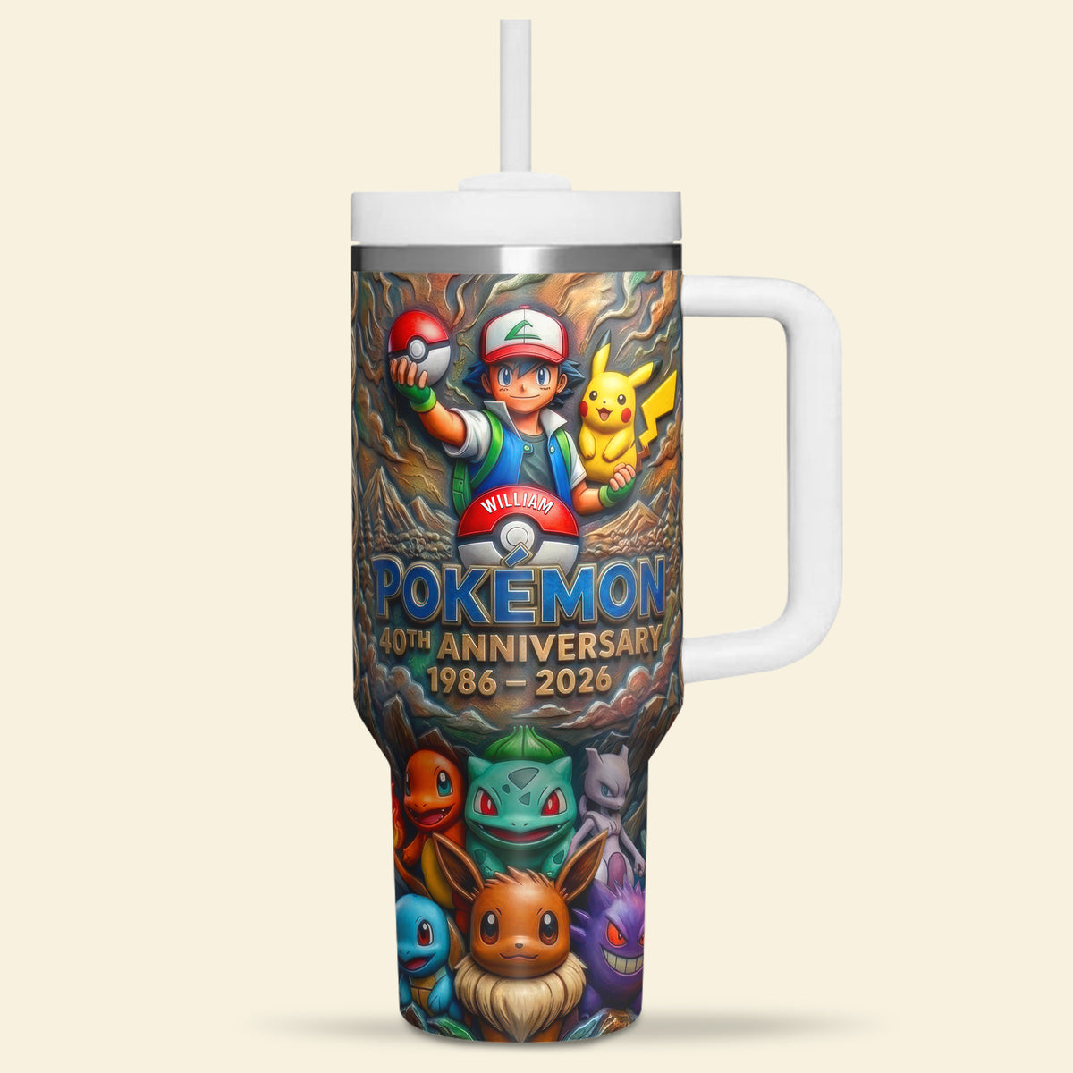 40th Anniversary Monster Trainer Tumbler - Personalized Anniversary Gift 01toqn120326-Homacus