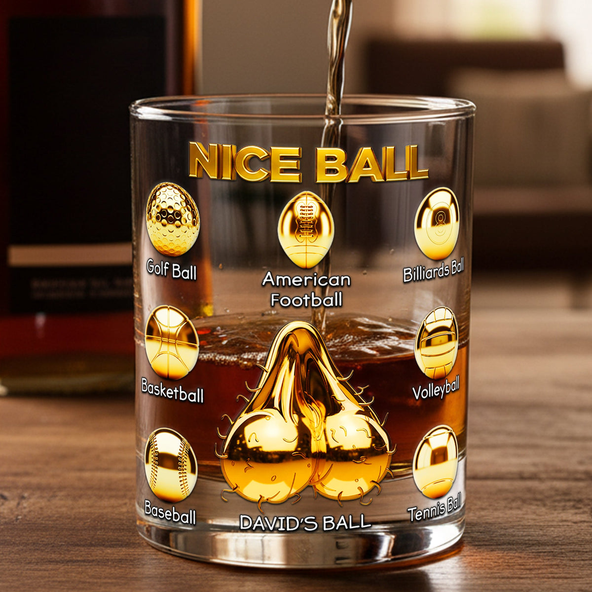 Funny Nice Ball Round Glass - Personalized Gifts For Him 07OHLU251125-Homacus