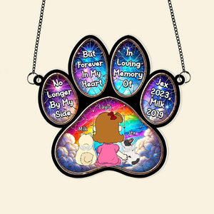 Personalized Gifts For Dog Lover Window Hanging Suncatcher Ornament 02XQMH270325HG-Homacus