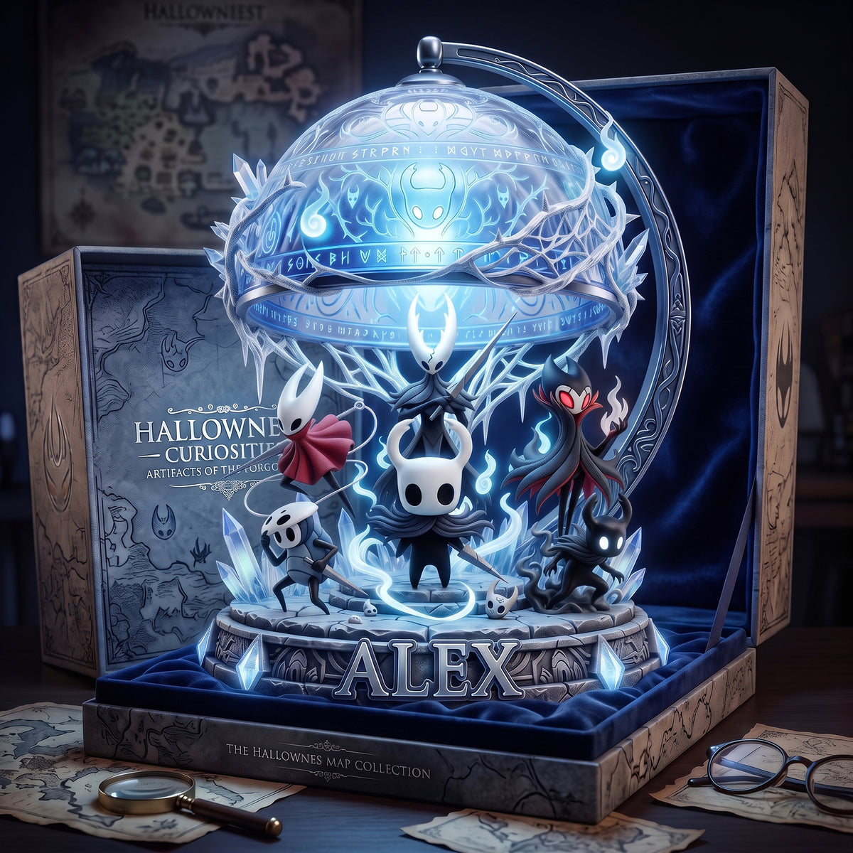 Insectoid Warriors Acrylic Light Box - Personalized Gifts 01nalu180726-Homacus