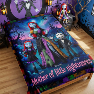 Mother Of Frightful Cheer Blanket - Personalized Gifts For Moms 05TYQN080426-Homacus