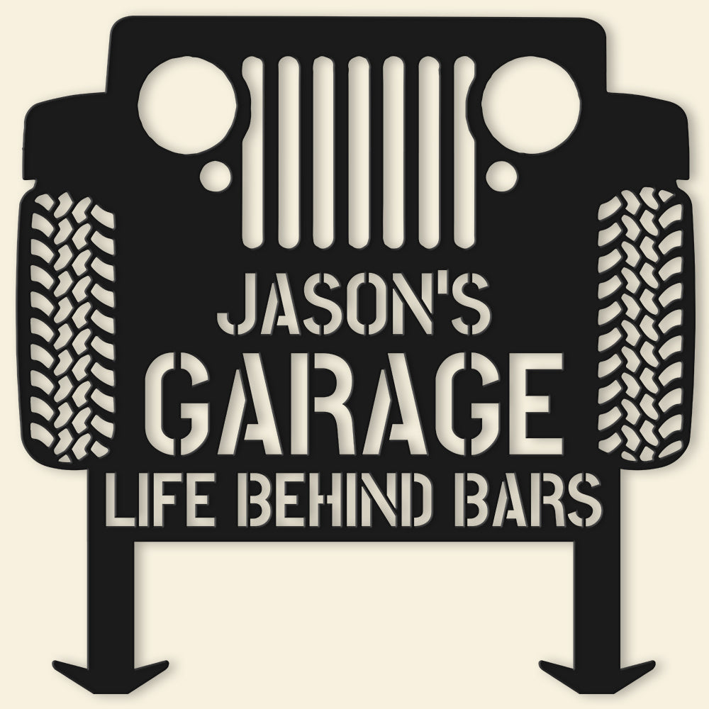 Personalized Gifts For Car Lovers Hanging Metal Sign 02HUDT270624-Homacus