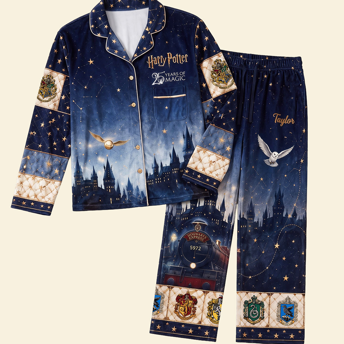 To The Fantasy Land Pajama Set - Personalized Gifts 02qhta260826-Homacus