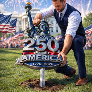 Raise For Freedom Metal Sign – Personalized Gift For Patriots 02qhlu260226-Homacus