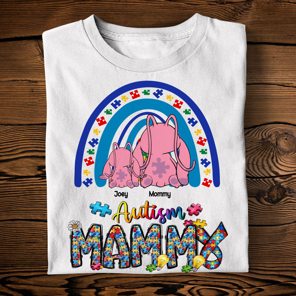 Personalized Gifts For Autism Mom Shirt 01ohlu250225-Homacus