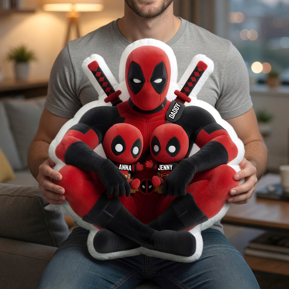 Funny Daddy Pillow - Personalized Gifts For Father's Day 04ohtn090526-Homacus