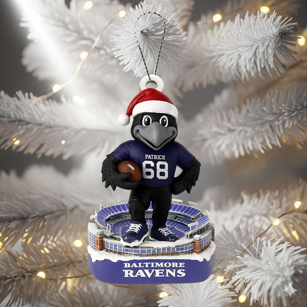 Stadium Spirit Christmas Ornament Personalized Gifts For Football Lovers 02HUDT180925-Homacus