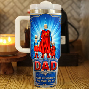 Fearless Guardian Dad Tumbler - Personalized Gifts For Dads 01naqn180426-Homacus