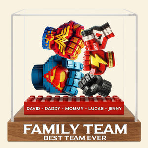 Family Team Acrylic Plaque Personalized Christmas Gifts For Family 05OHTN230525-Homacus