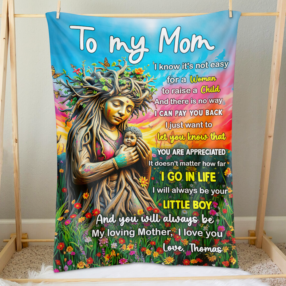 Personalized Gifts For Mom Blanket 03hupu170225 You're Appreciated-Homacus