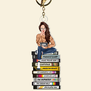 Personalized Gifts For VHS Lover Keychain 02OHQN040225TM-Homacus