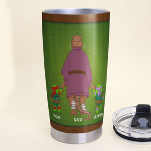 Personalized Gifts For Dad Tumbler Fathers Care For Children-Homacus