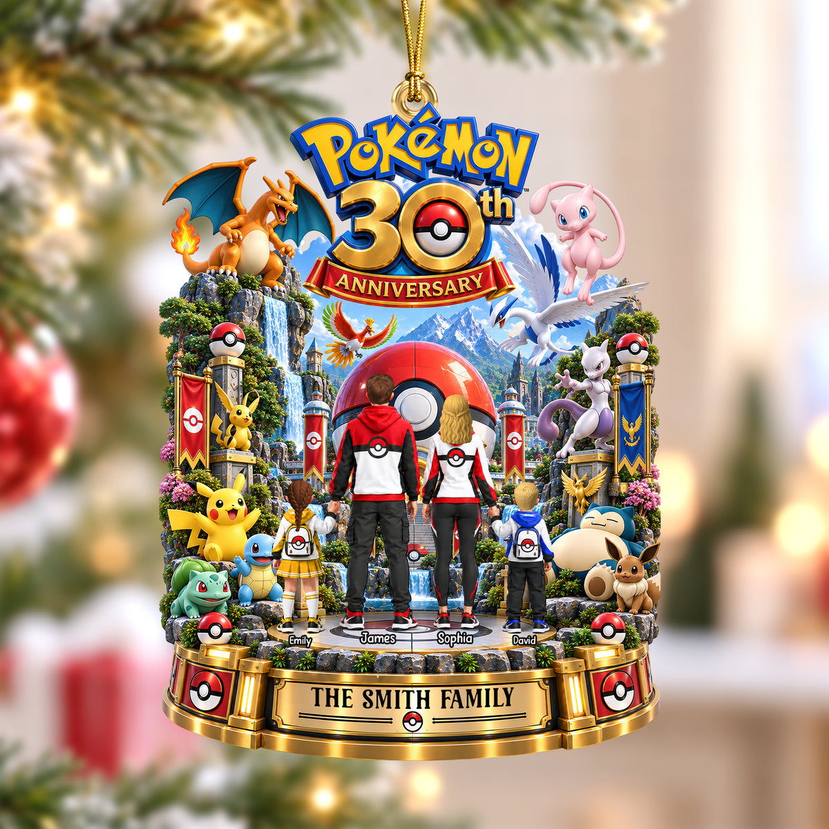 30th Anniversary Christmas Ornament - Personalized Gifts For Family 06ohqn220926