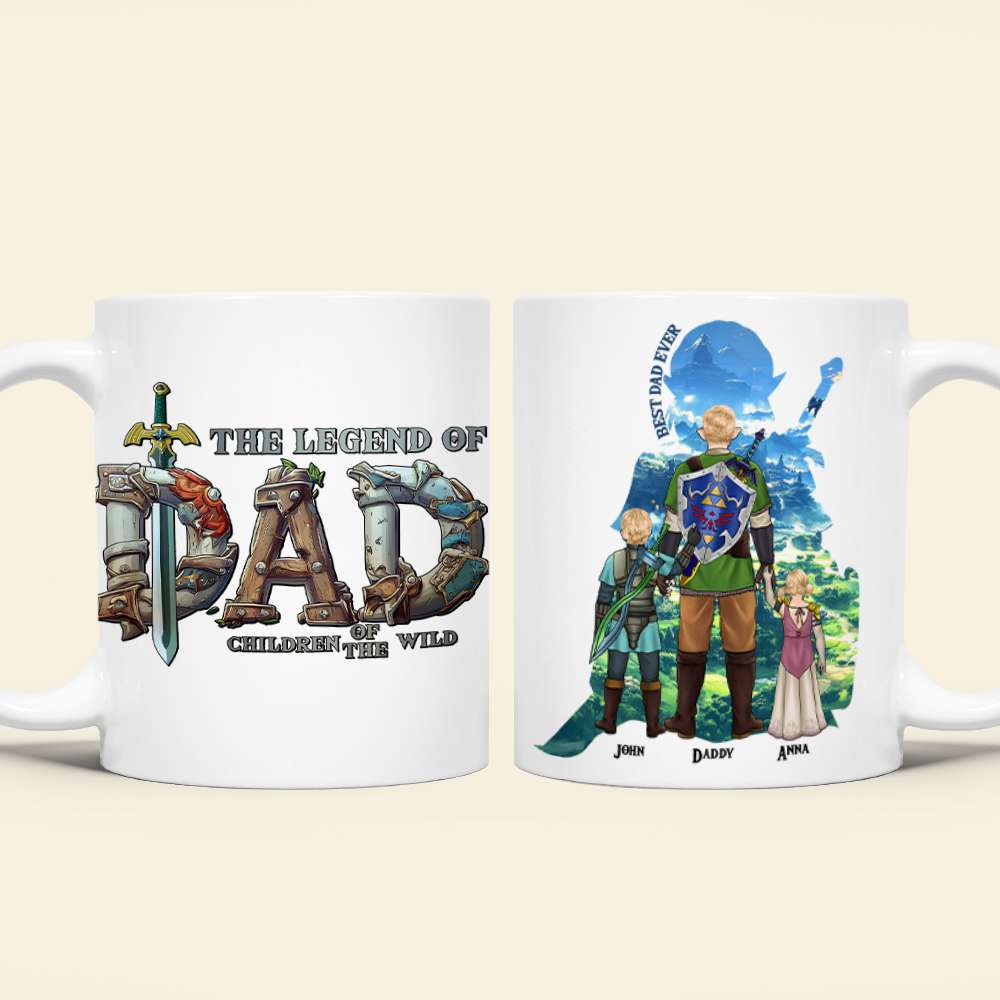 Personalized Gifts For Dad Coffee Mug The Legend Of Dad Father's Day 031QHTN190325HG-Homacus