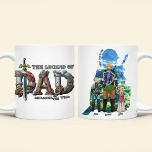 Personalized Gifts For Dad Coffee Mug The Legend Of Dad Father's Day 031QHTN190325HG-Homacus