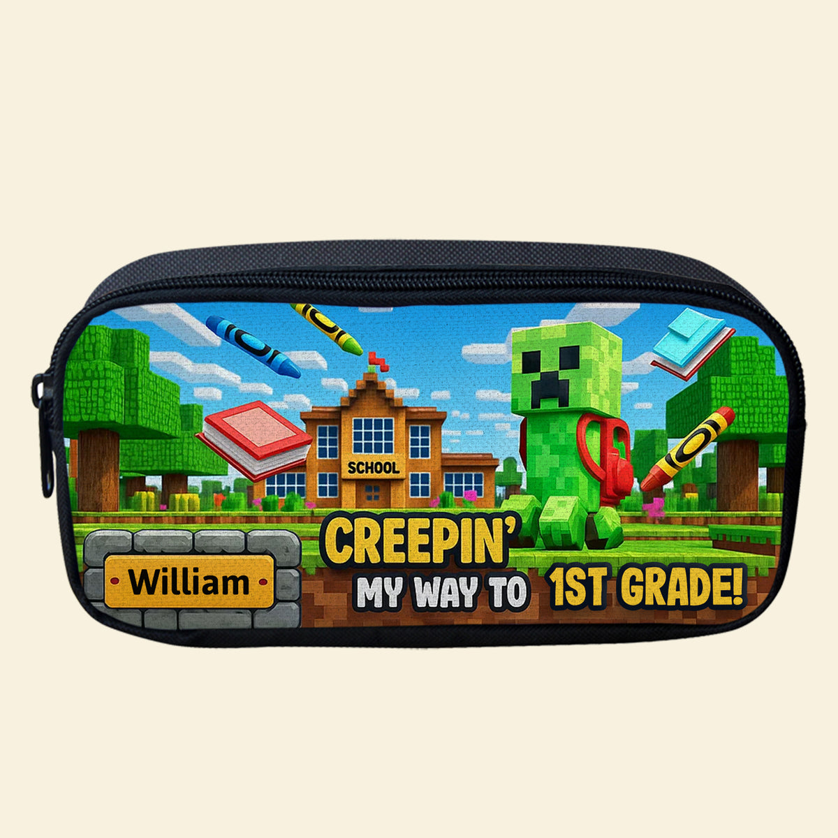 Adventure Starts Pencil Case Personalized Gifts For Kids 01TGDT310725-Homacus