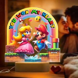 Cute Game Couple Led Light - Personalized Gifts For Couple 03hupu150425-Homacus