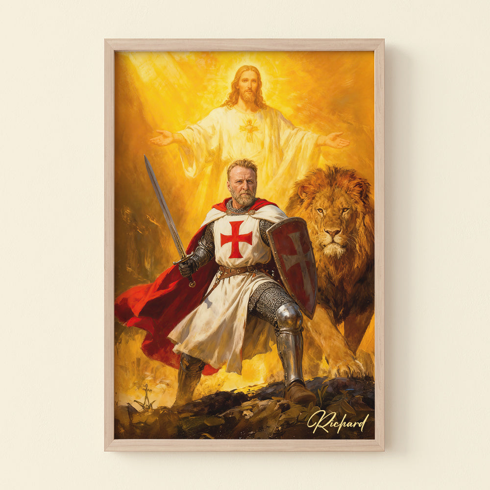 The Knights Templar Canvas Print – Custom Photo Gifts For Christians 02huqn250226-Homacus