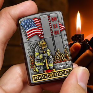 911 Firefighter Lighter - Personalized Gift For Firefighter 04TOLU060825-Homacus
