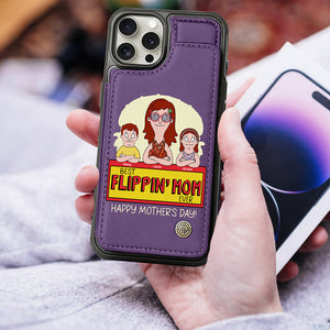 Personalized Gifts For Mom Leather Flip Wallet Phone Case 06kaqn200225hg-Homacus