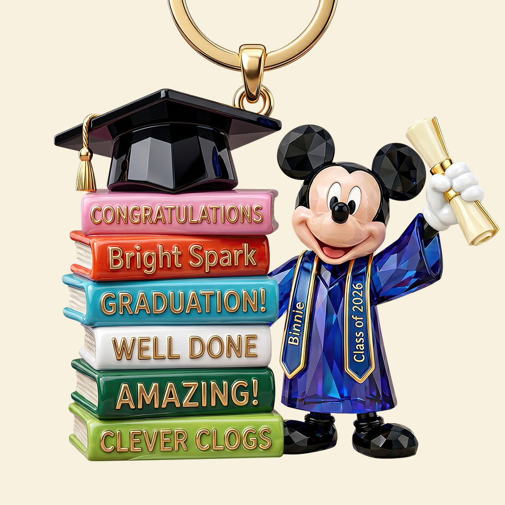 Celebrate Graduation Keychain - Personalized Gifts For Graduates 05padt080526-Homacus