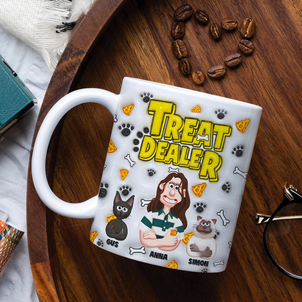 Personalized Gifts For Mom Coffee Mug Treat Dealer 01XQLU040325PA-Homacus