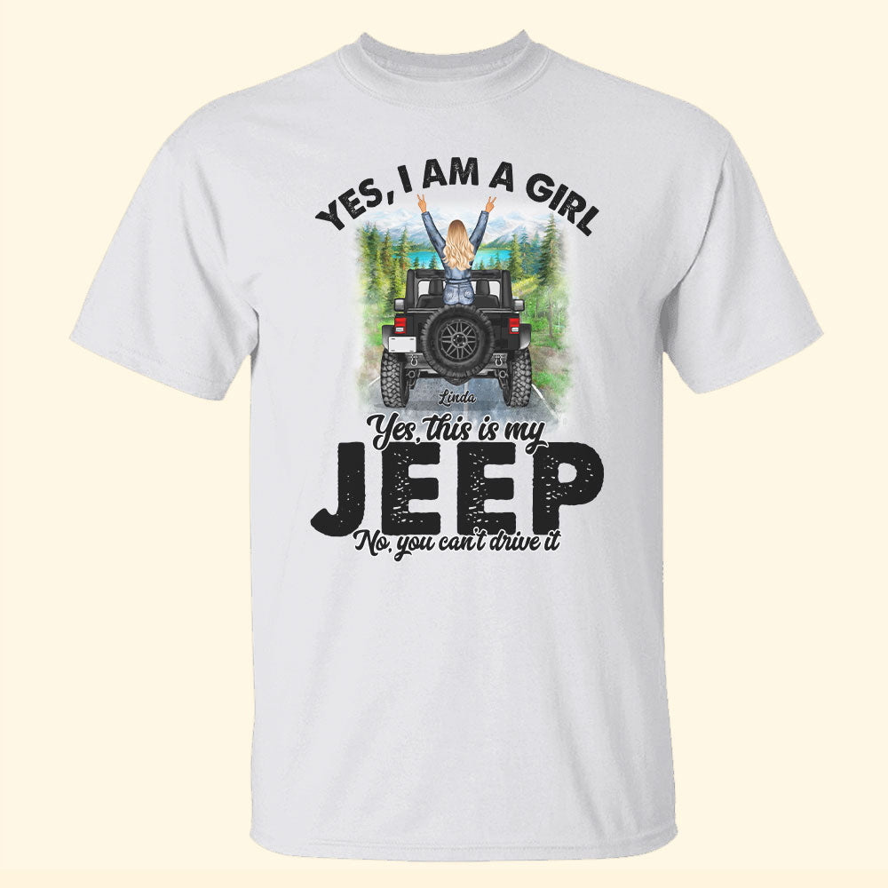 Personalized Gifts For Her Shirt I Am A Girl 07HULH040522-Homacus