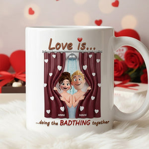 Naughty Couple Coffee Mug - Personalized Gifts For Couples 03totn081225-Homacus
