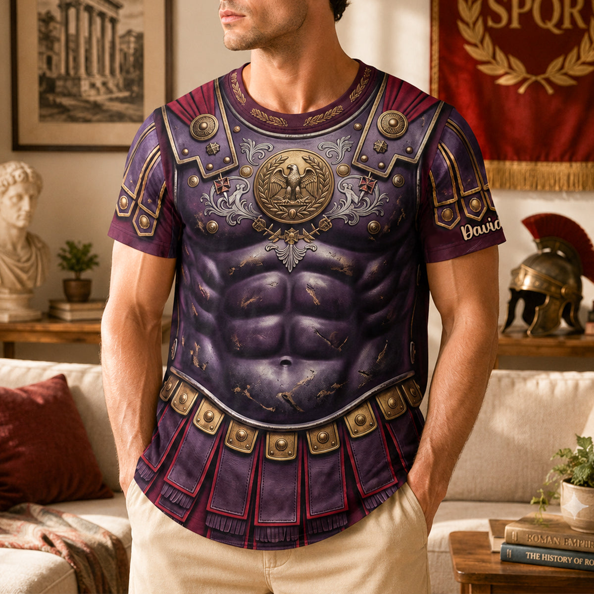 Roman Ancient Shirts - Personalized Gifts 04padh230726