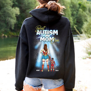Personalized Gifts For Autism Mom Shirt Best Autism Mom Ever 03OHMH260225PA-Homacus
