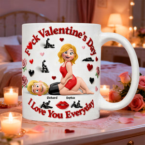 Couple Love You Everyday Coffee Mug - Personalized Gifts For Couple 05naqn311225-Homacus