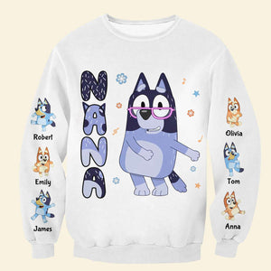 Personalized Gifts For Grandma Shirt Best Grandma Ever 01NADT260325-Homacus