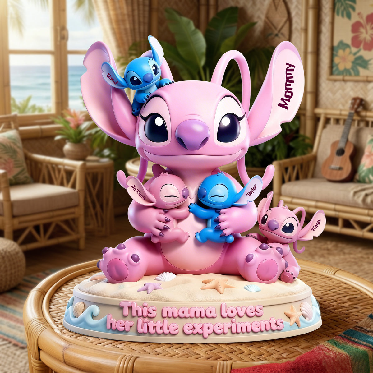 A Mother's Love Acrylic Plaque - Personalized Gifts For Mother's Day 05TOLU230226-Homacus