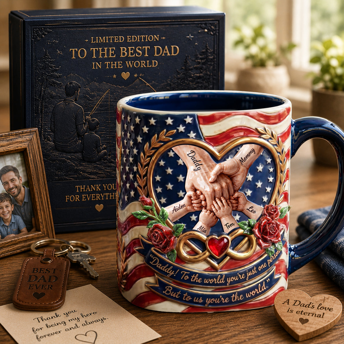 Infinity Love Accent Mug - Personalized Gifts For Family 03palu230526-Homacus