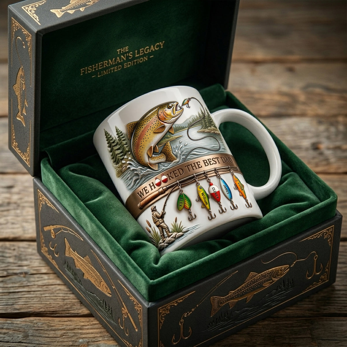 Fishing Best Dad Coffee Mug - Personalized Gifts For Father 02palu090426-Homacus