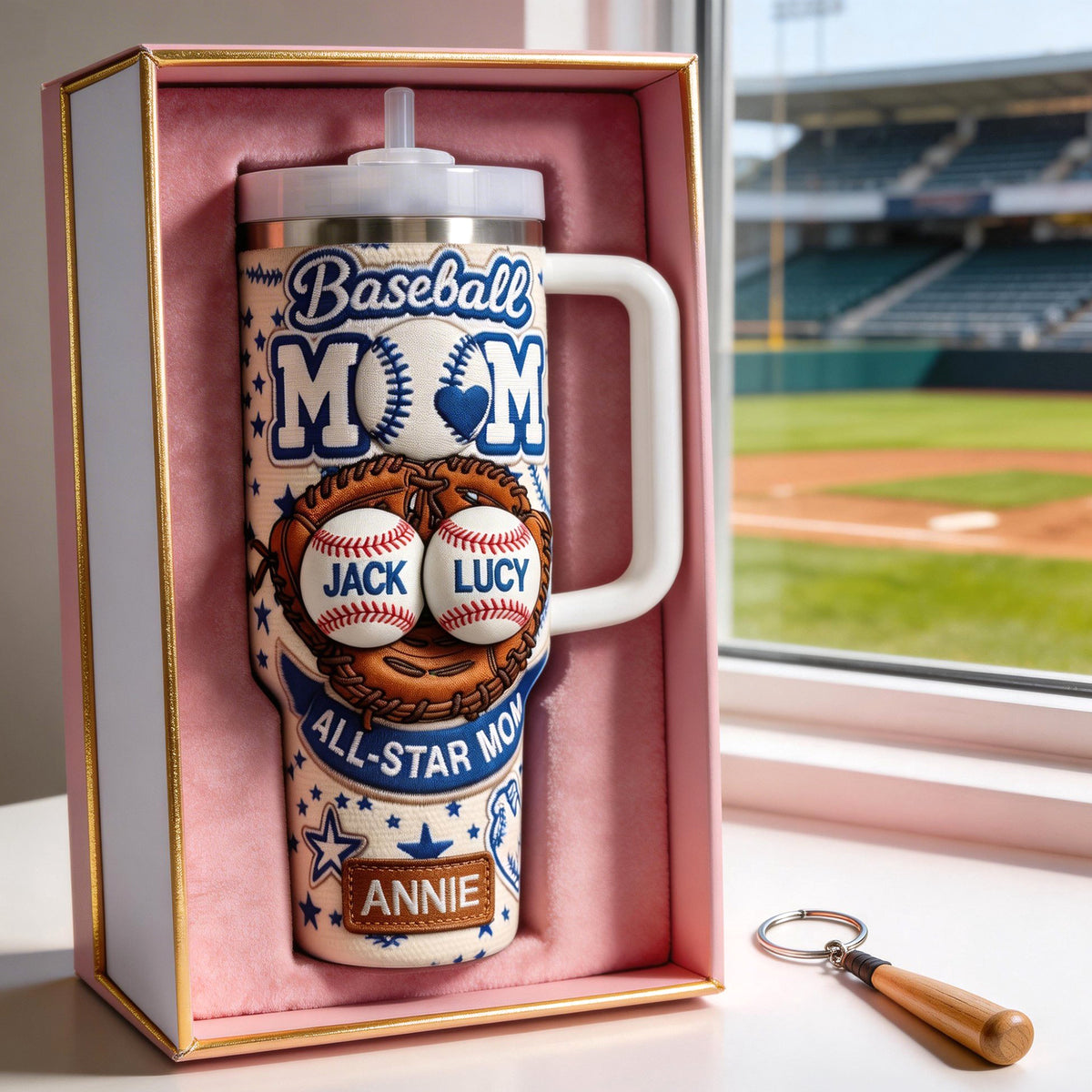 Baseball Mom 40oz Tumbler - Personalized Gifts For Moms 04tyqn110426-Homacus