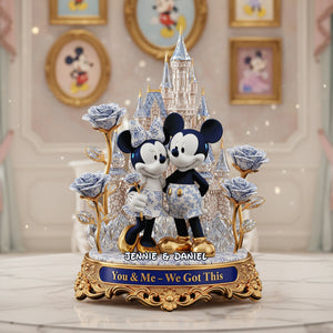 Castle Of Love Acrylic Plaque - Personalized Christmas Gifts For Couples 04PGLU190925-Homacus