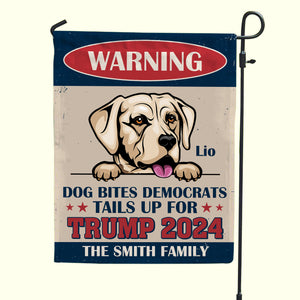 Personalized Gifts For Dog Lovers Garden Flag 02NATN050724-Homacus