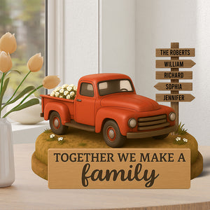 Farmer Family Acrylic Plaque Personalized Gifts For Family 01NAQN170525-Homacus