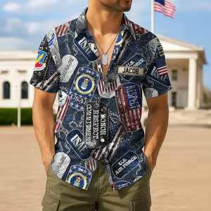 Soldier 3D Hawaiian Shirt - Personalized Gifts For Soldier 01hupu180625-Homacus