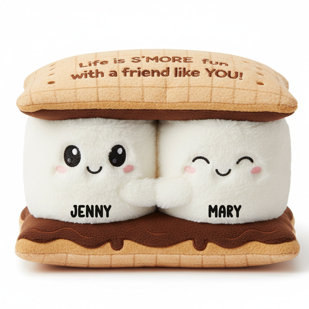 Marshmallow Besties Personalized Gifts For Friends Pillow 04natn201125-Homacus