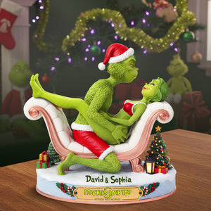 I F**king Love You Acrylic Plaque - Personalized Gifts For Couple 02ohlu101025-Homacus