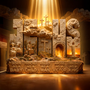 Praise The Lord Jesus Christ Light Box - Easter Gifts For Christians 07qhqn290126-Homacus