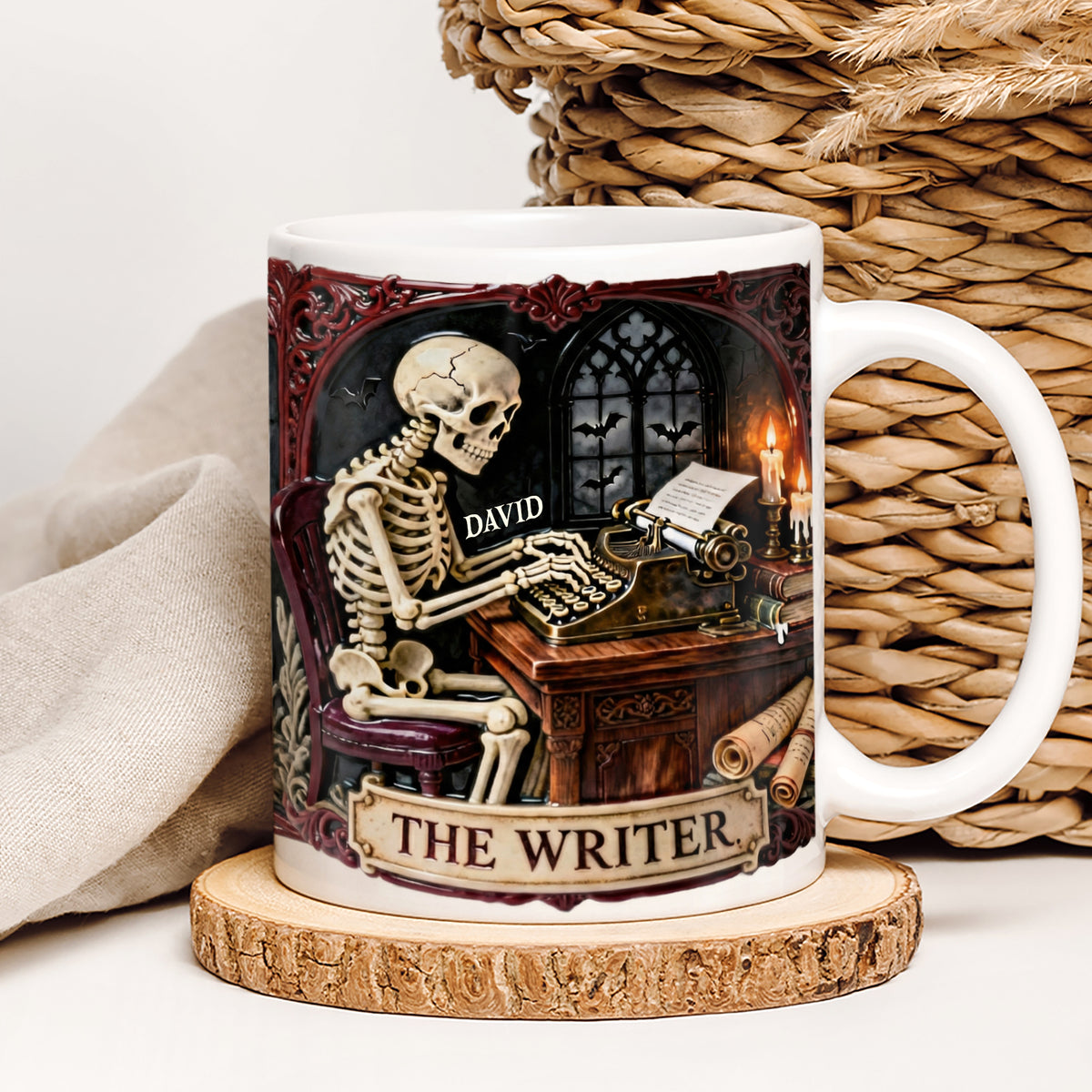 The Writer Coffee Mug - Personalized Gifts for Writers 01naqn120226-Homacus