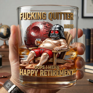 Retirement Mode Activated Round Glass - Gift for Retirees 01hutn080626-Homacus