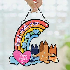 Personalized Gifts For Mom Suncatcher Ornament 01DTDT250325-Homacus