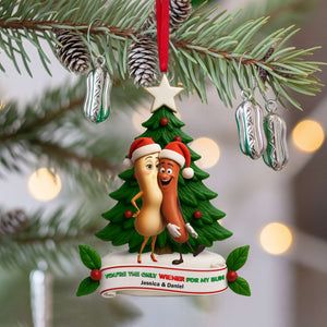 Cute Food Duo Ornament - Personalized Christmas Gifts For Couple 03OHLU040925-Homacus