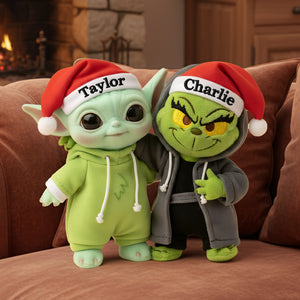 Cute & Cheeky Friends Holiday Pillow - Personalized Gifts For Friends 01HULU141125-Homacus