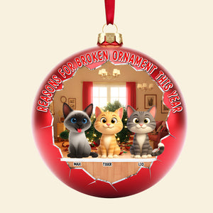 Adorable Cats Acrylic Ornament - Personalized Gift For Cat Lovers 01OHTN101125-Homacus
